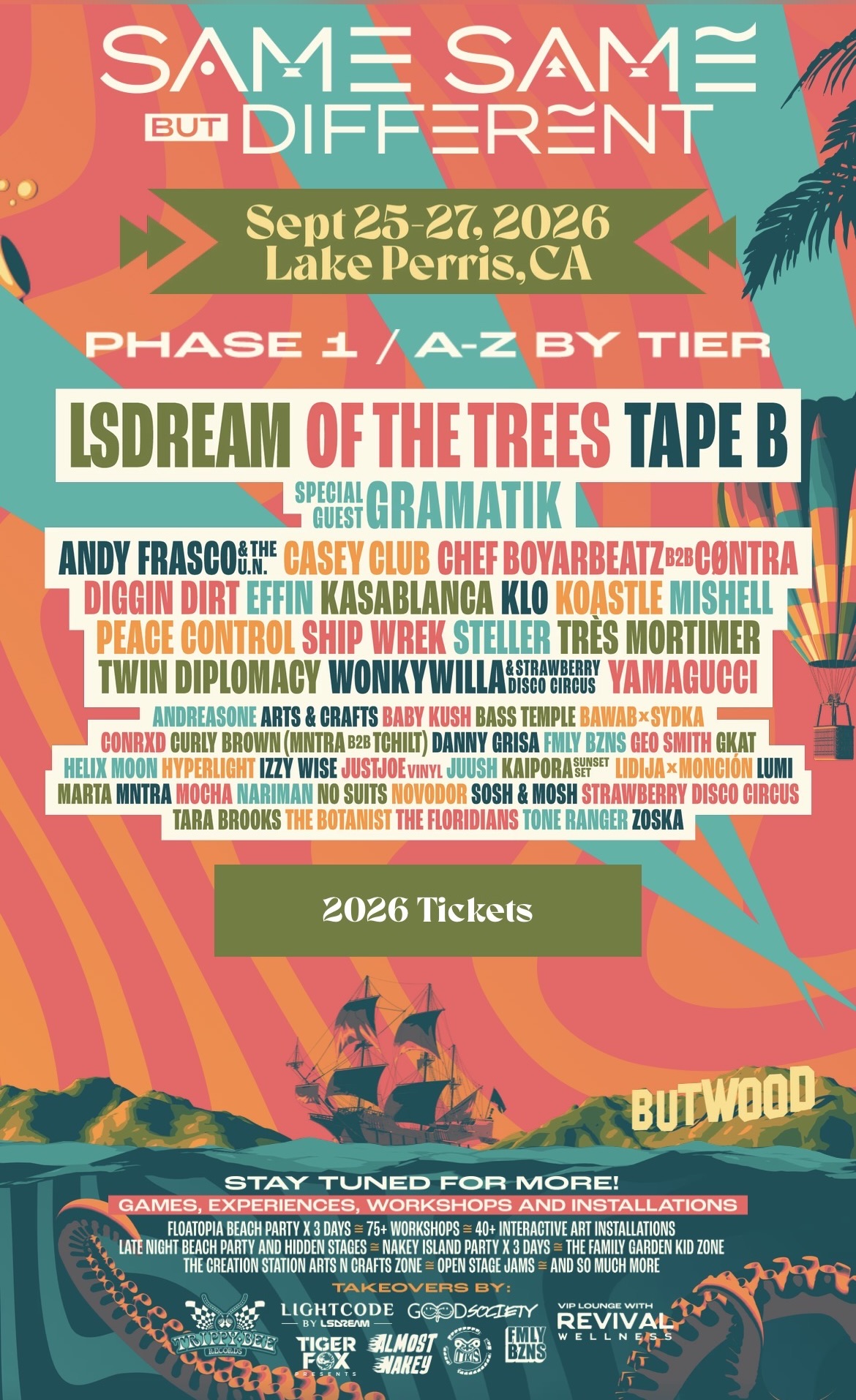 Same Same But Different Festival (SSBD), Lake Perris 